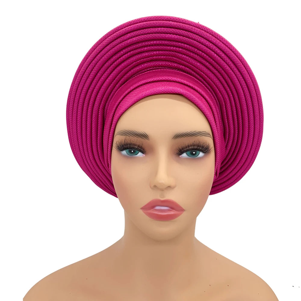 Ready made African gele headtie turban - view 7