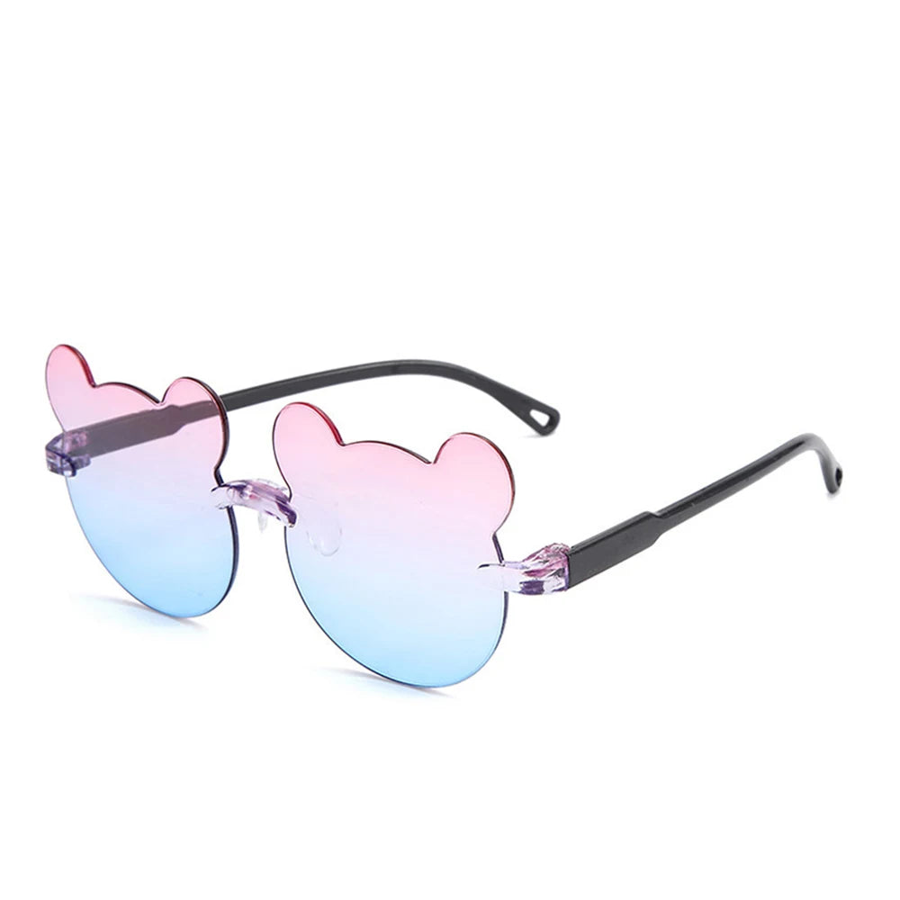Kids bear shape rimless sunglasses - view 10