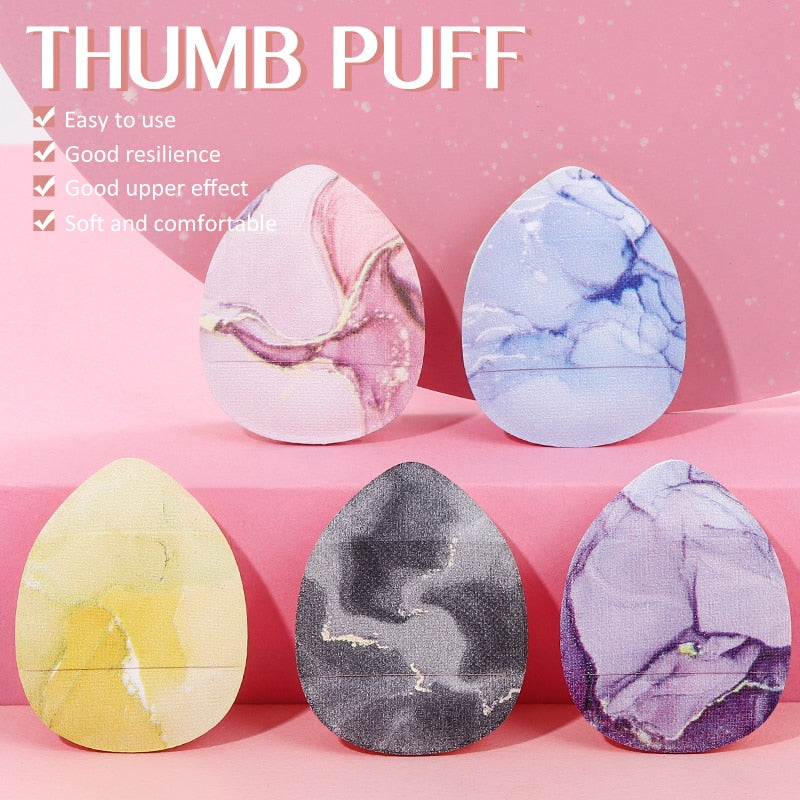 Mini Finger Puff Makeup Sponges - Fashioinista