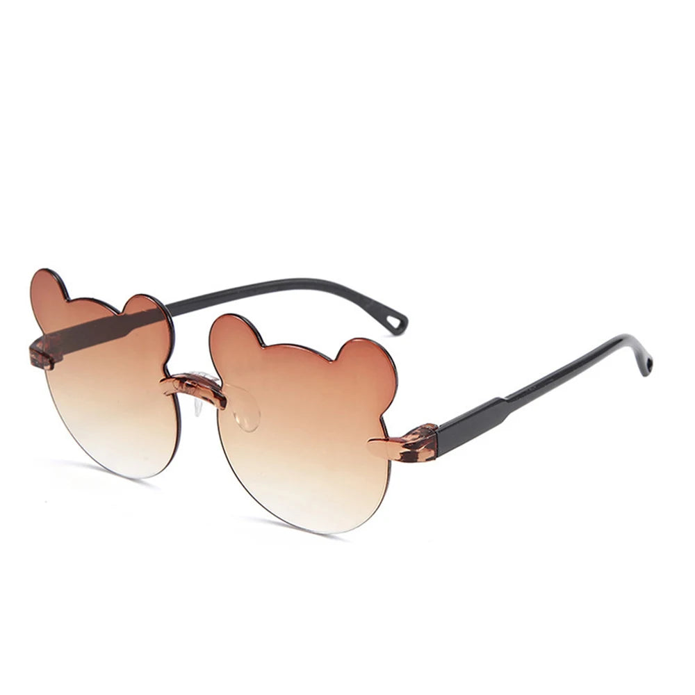 Kids bear shape rimless sunglasses - view 9