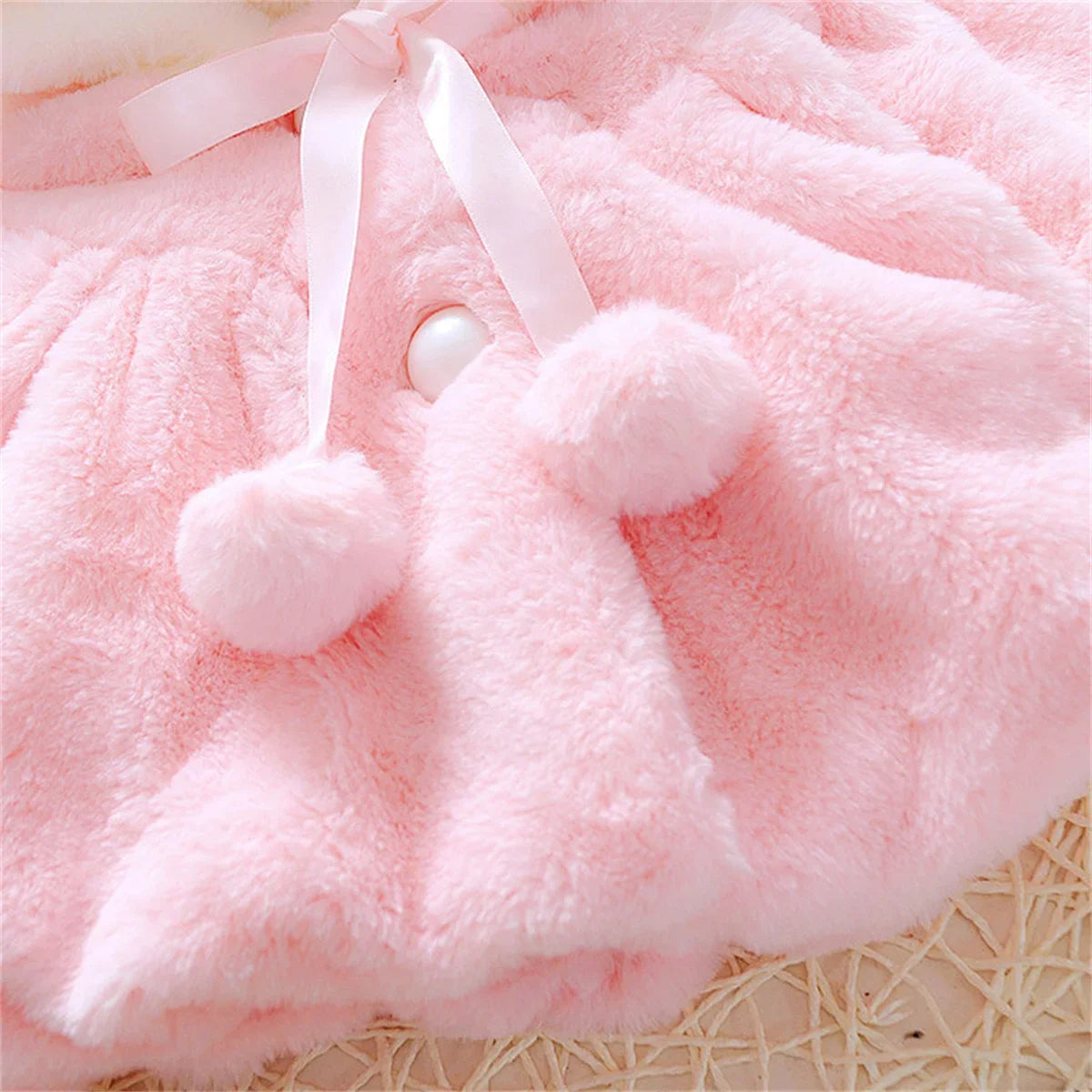 Girls Knit Cape Shawl