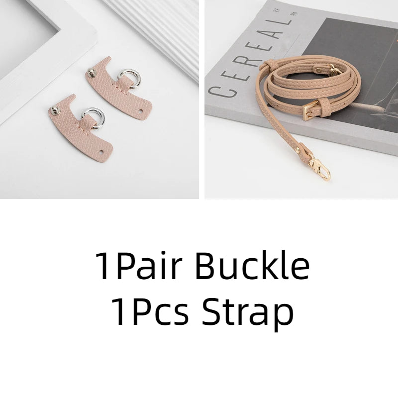 Punch free leather bag conversion strap set for a mini handbag - view 30