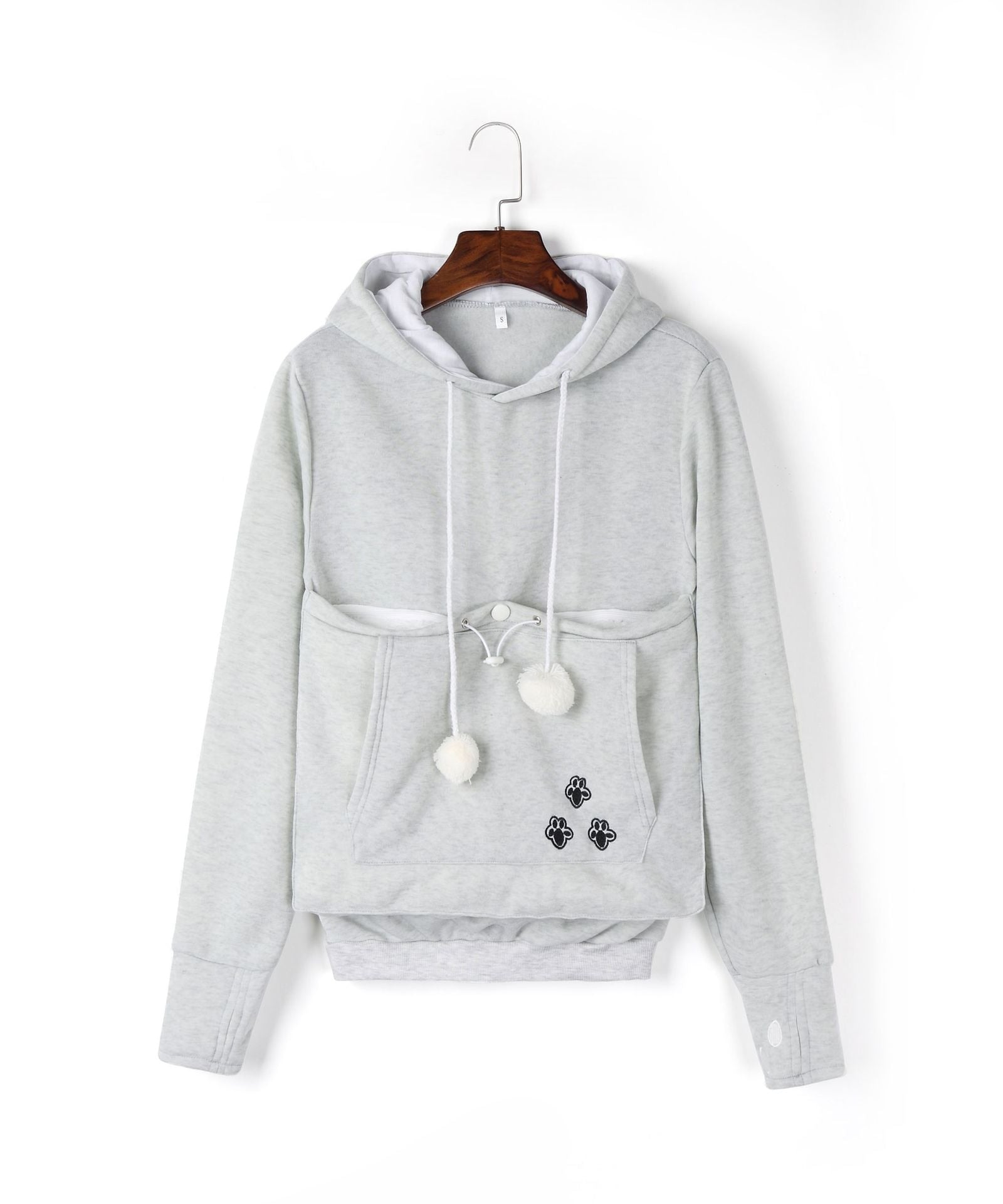 Cat Hoodie with Kangaroo Dog Pet Paw Pocke - Fashioinista