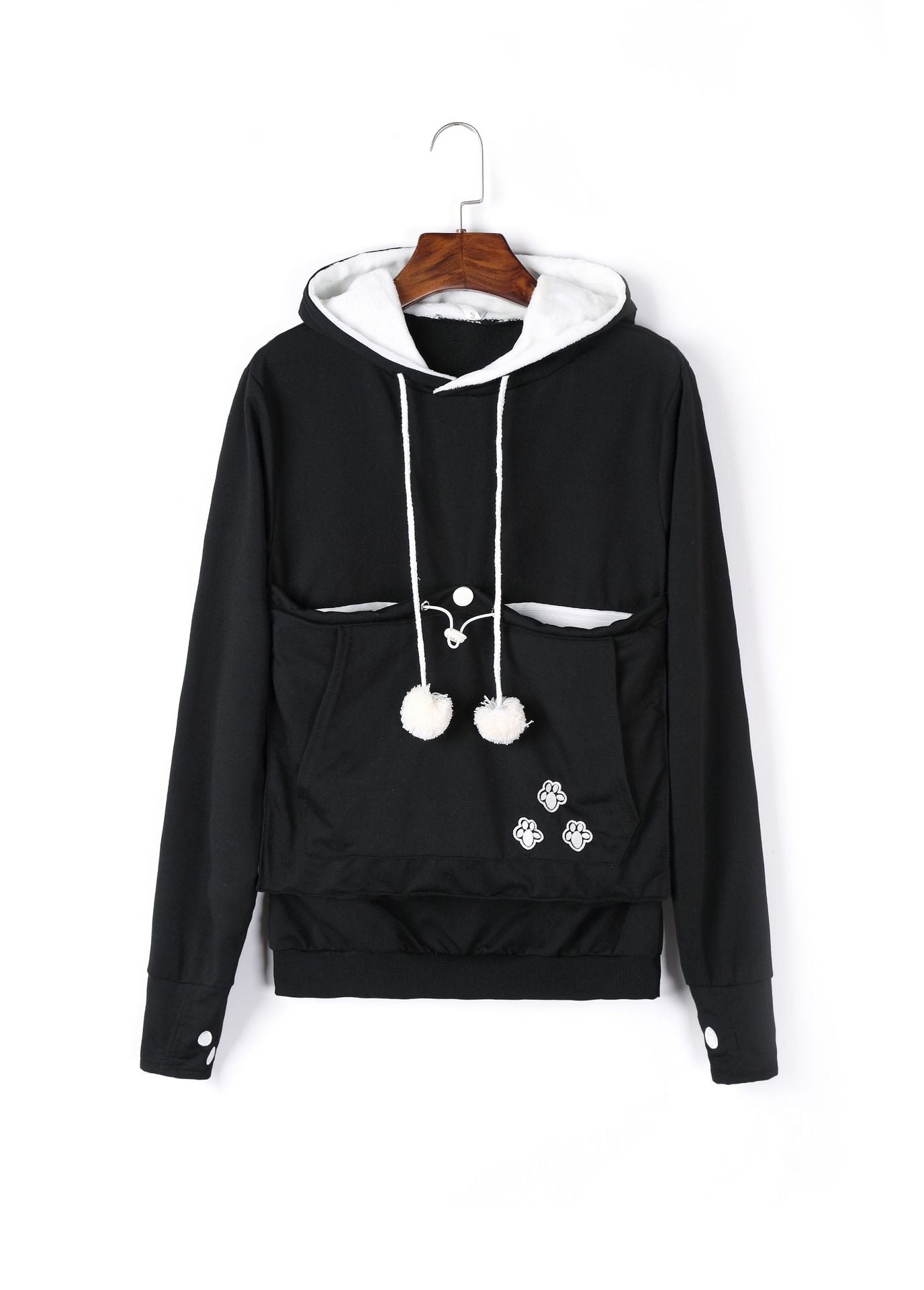 Cat Hoodie with Kangaroo Dog Pet Paw Pocke - Fashioinista