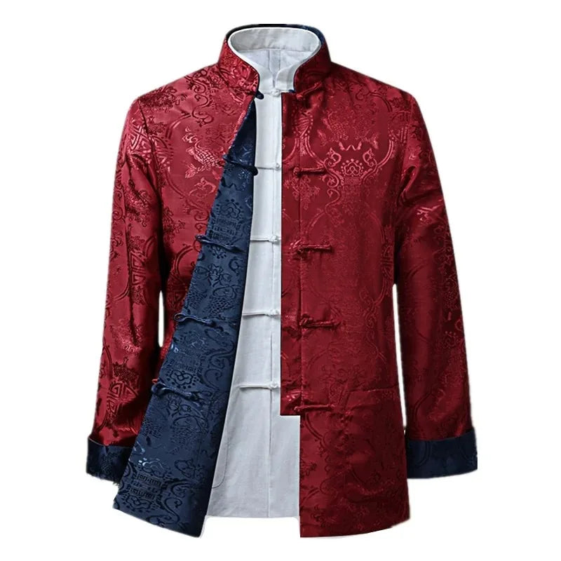 Chinese Dragon Tang Suit - tang suit jacket - view 2