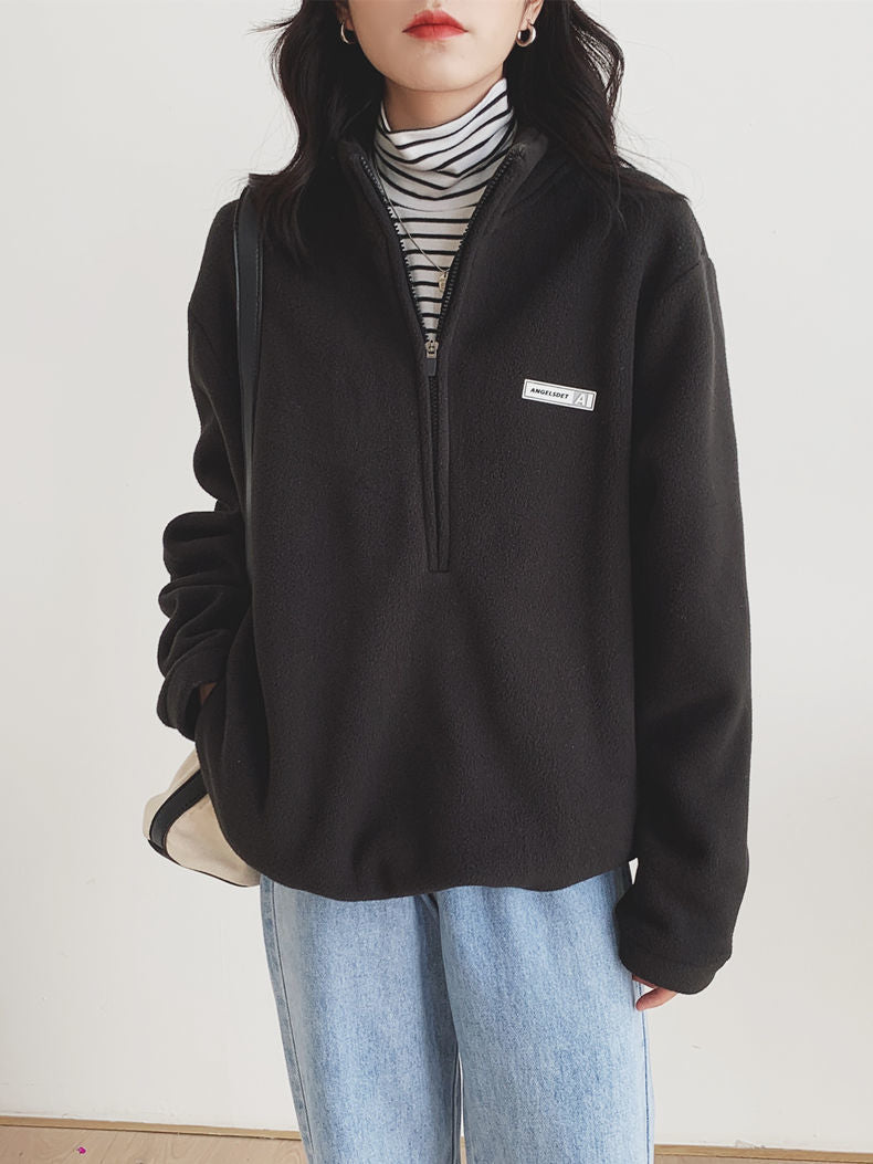 Korean Fleece Hoodie - Fashioinista