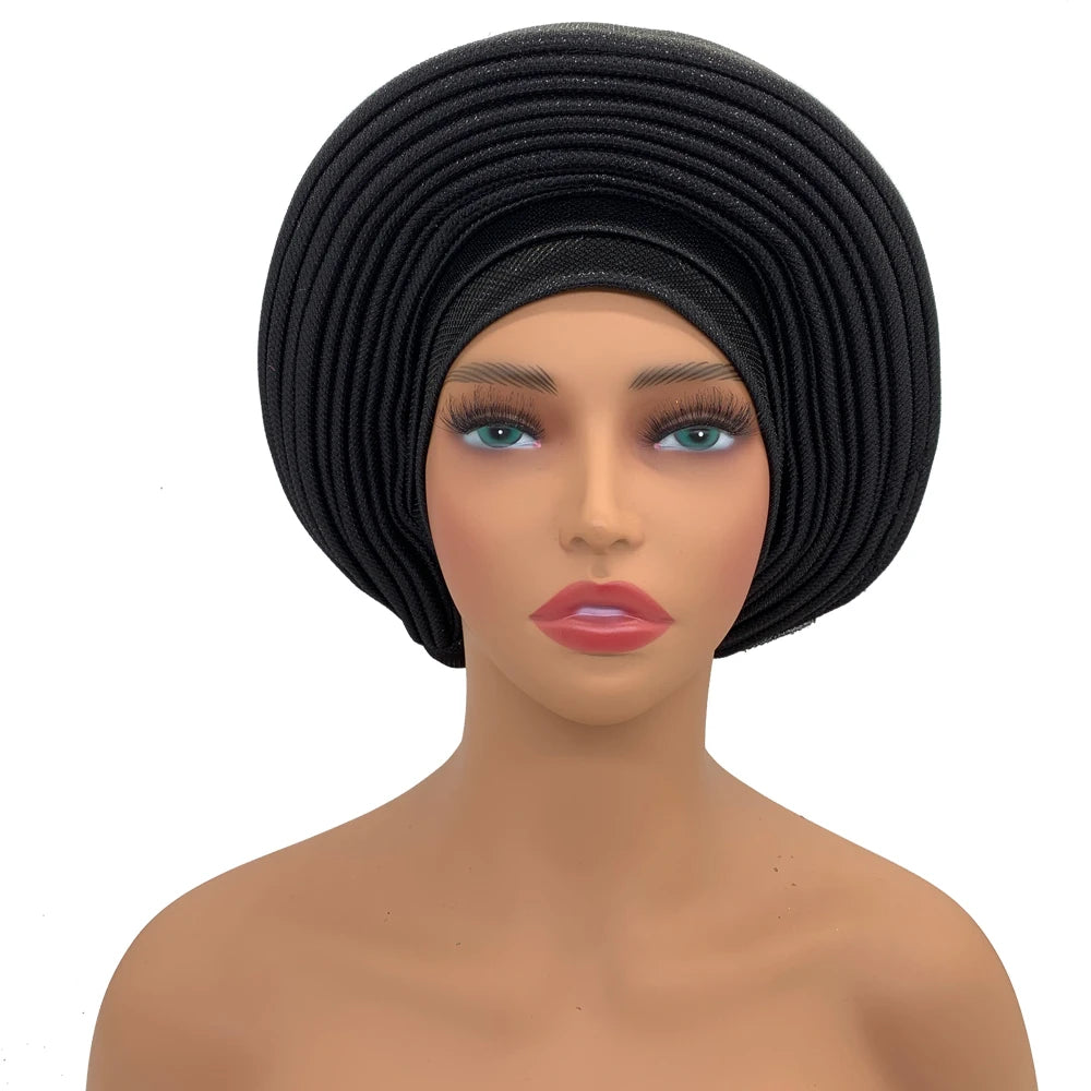 Ready made African gele headtie turban - view 16