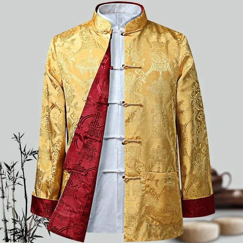 Chinese Dragon Tang Suit - tang suit jacket - view 1