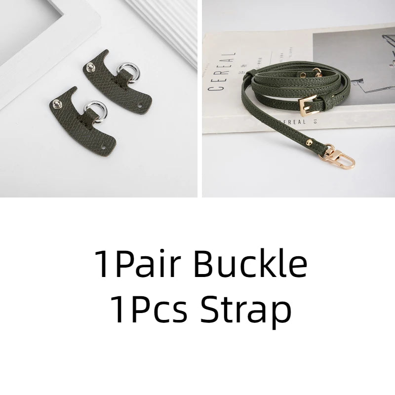Punch free leather bag conversion strap set for a mini handbag - view 29