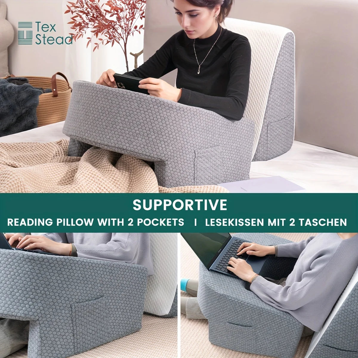 Reading Arm Rest Pillow