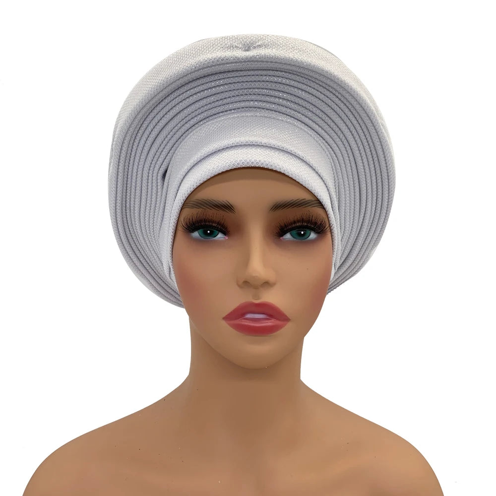 Ready made African gele headtie turban - view 2