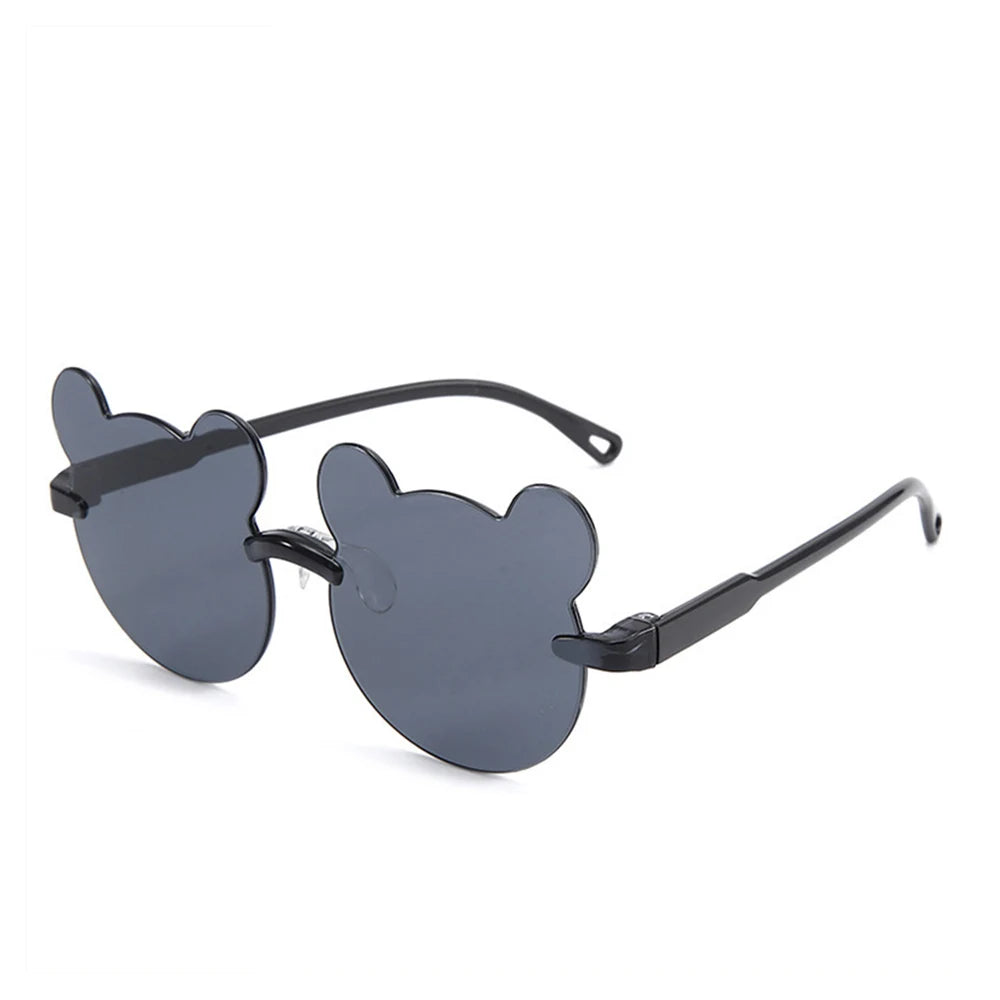 Kids bear shape rimless sunglasses - view 8