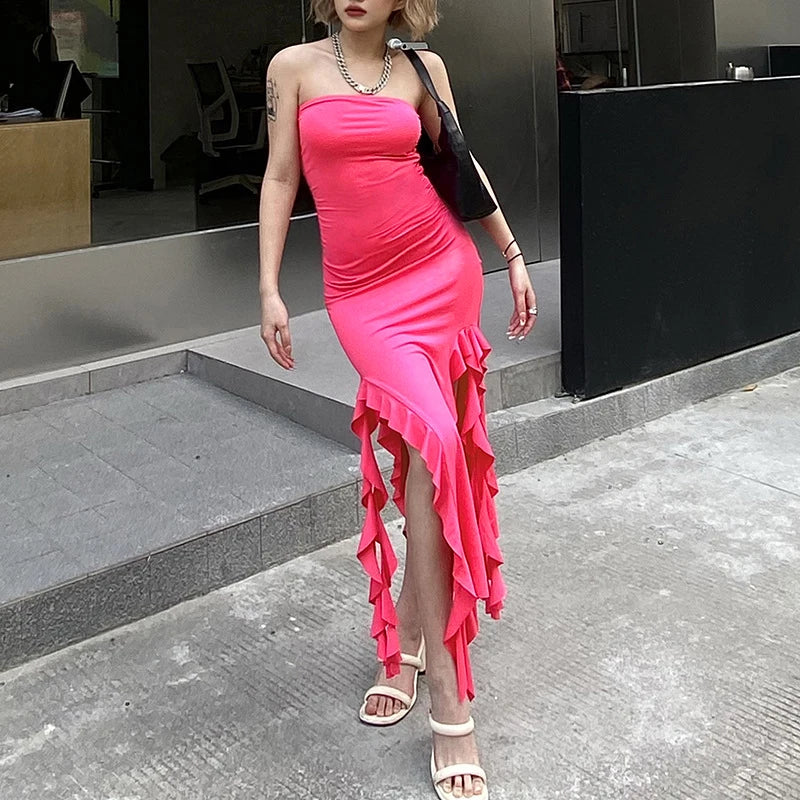 One Shoulder Bodycon Dress