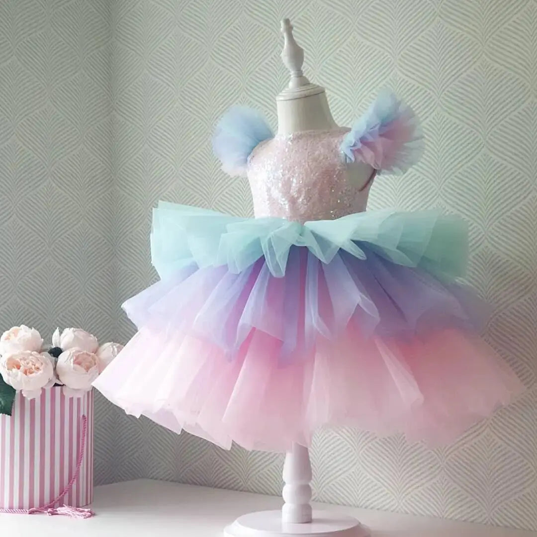 Flower Princess Party Dresses 