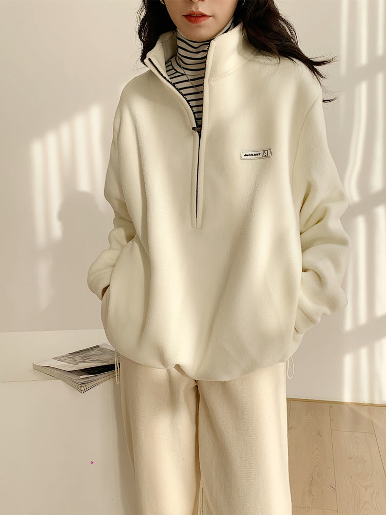 Korean Fleece Hoodie - Fashioinista