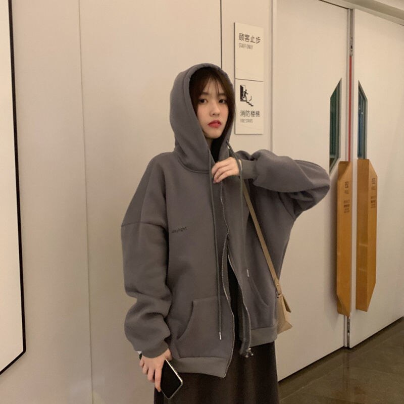 Korean Style Oversized Hoodies - Fashioinista