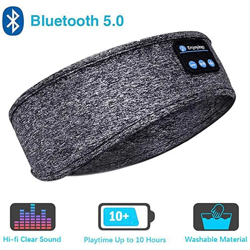 Sports Headband with Earbuds