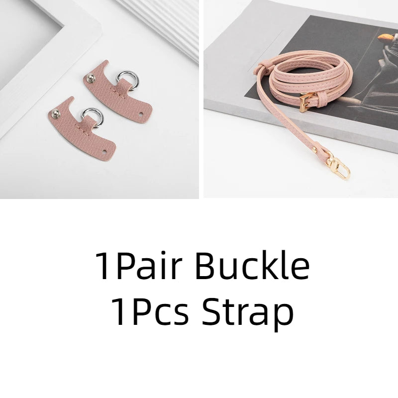 Punch free leather bag conversion strap set for a mini handbag - view 31