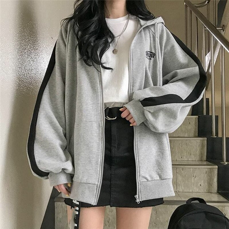 Korean Style Oversized Hoodies - Fashioinista