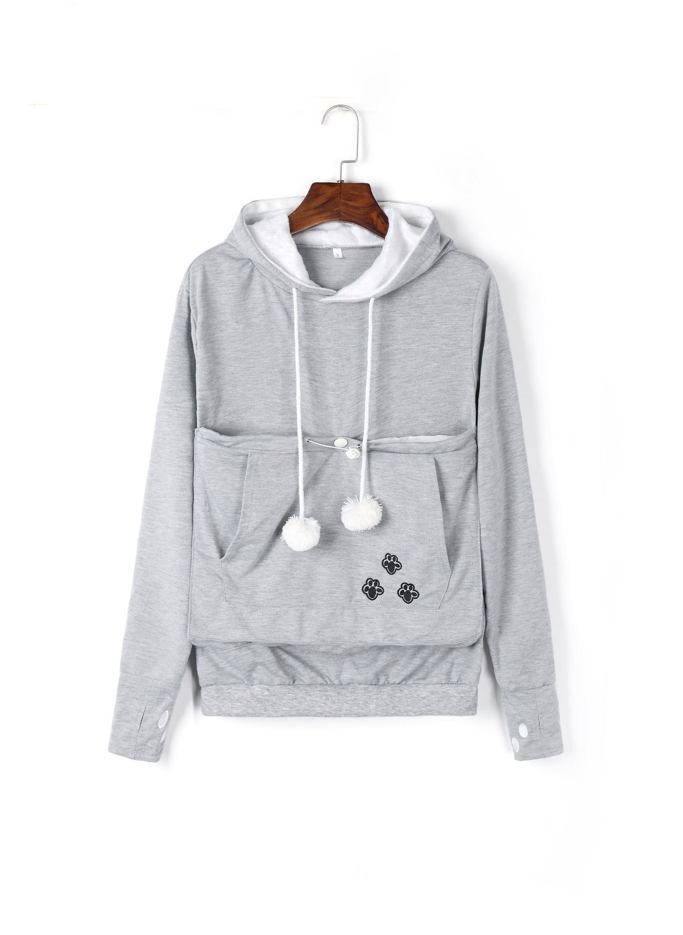 Cat Hoodie with Kangaroo Dog Pet Paw Pocke - Fashioinista