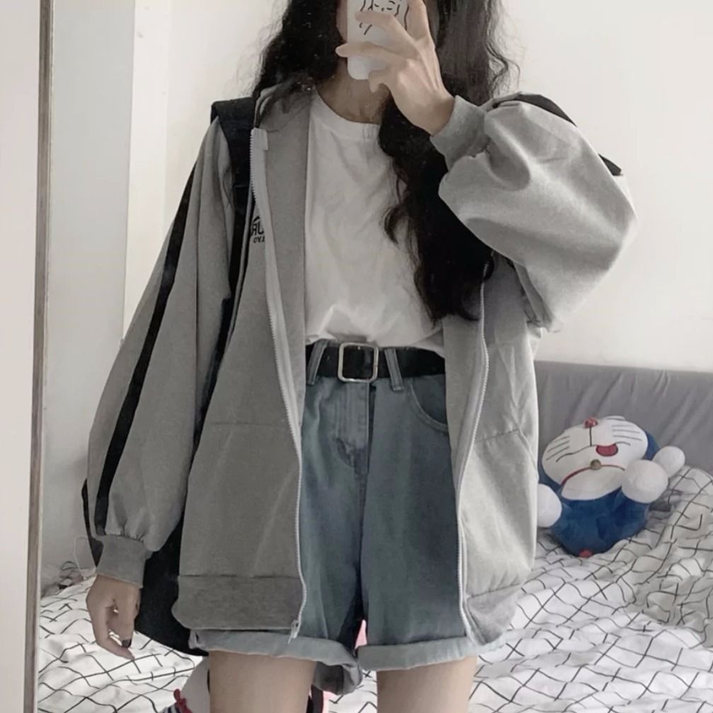 Korean Style Oversized Hoodies - Fashioinista