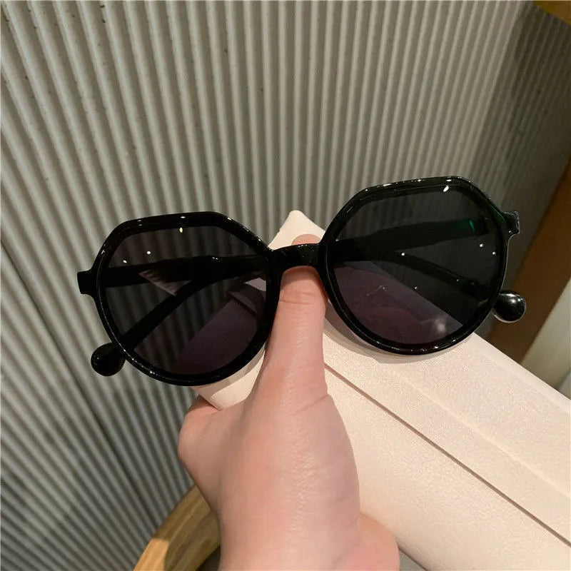 Big frame oversized goggle style sunglasses - view 5