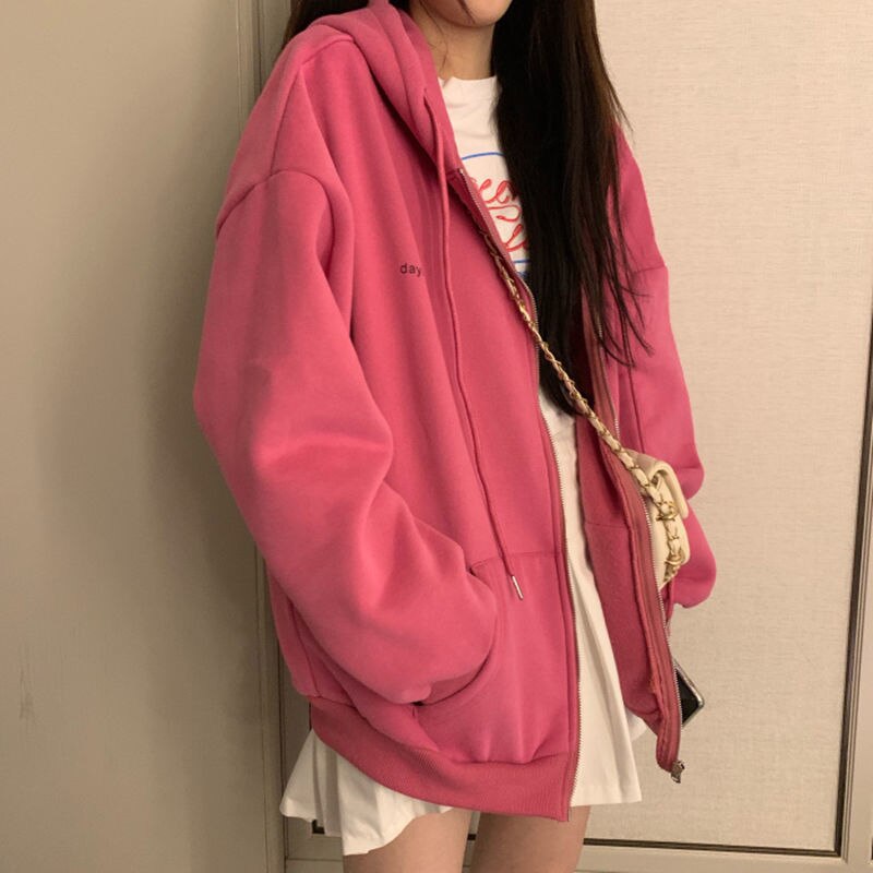 Korean Style Oversized Hoodies - Fashioinista