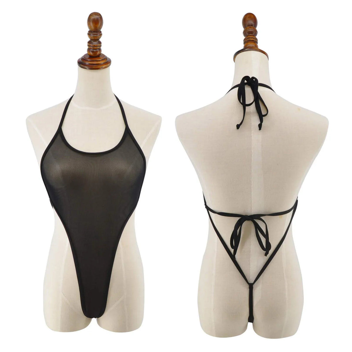 Sexy Halter Lingerie Set Womens Erotic Cross Bra Temptation See Through Underwear Set Hot Porn Costumes Ladies Nighty Intimate - Fashioinista