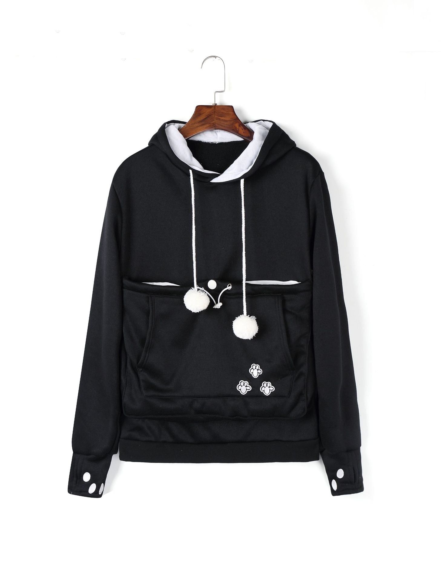 Cat Hoodie with Kangaroo Dog Pet Paw Pocke - Fashioinista