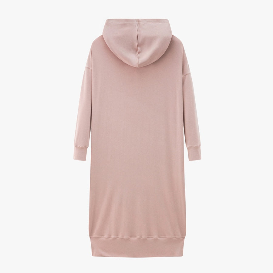 Breathe Easy: Soft Modal Zipper Dress - Fashioinista