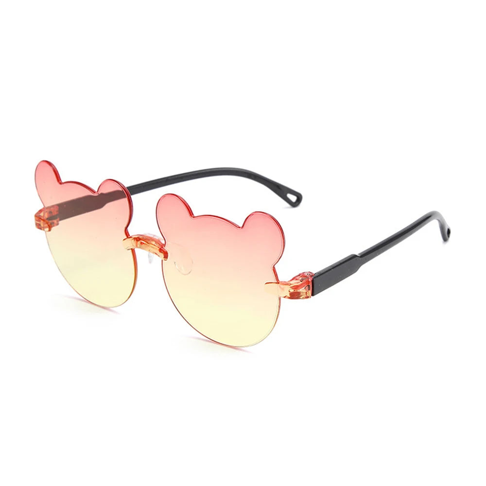 Kids bear shape rimless sunglasses - view 13