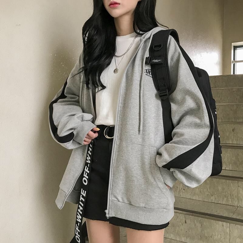 Korean Style Oversized Hoodies - Fashioinista