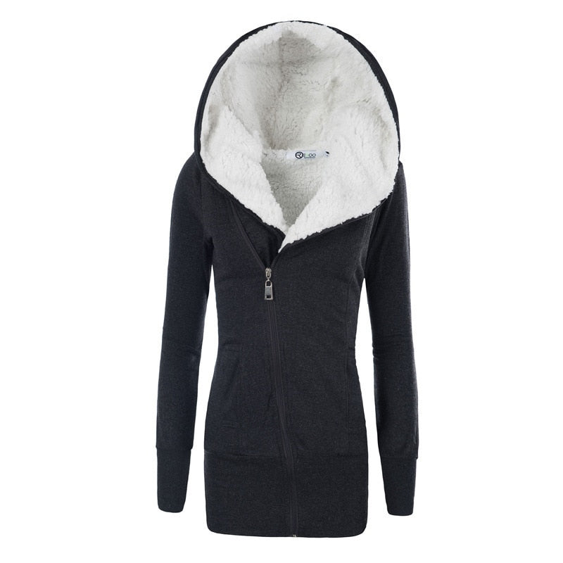 Cozy Fleece Cardigan - Fashioinista