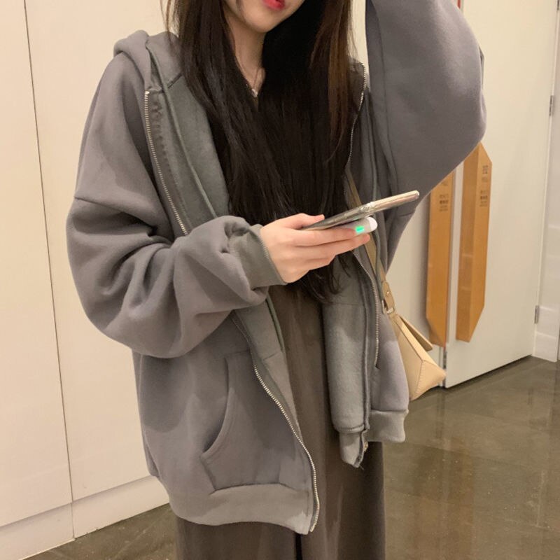 Korean Style Oversized Hoodies - Fashioinista