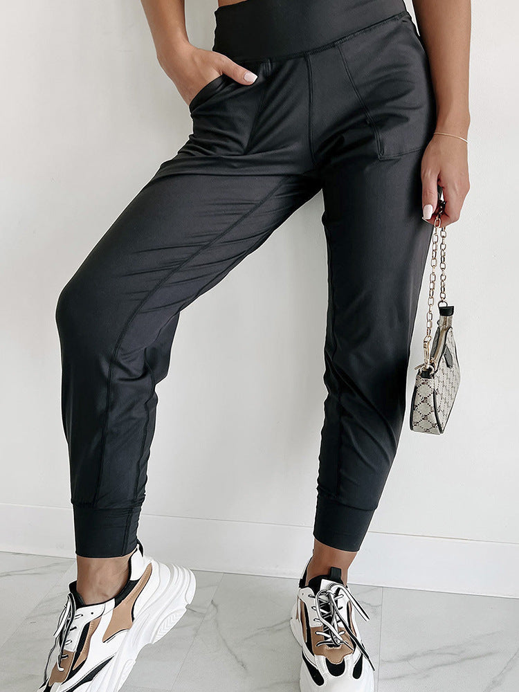 Fall High Waist Ankle-tied Women's Casual Pants - Fashioinista