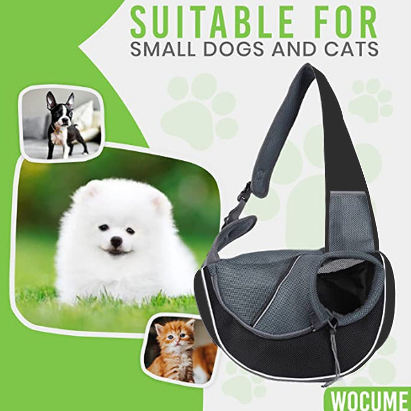 Portable Crossbody Pet Bag for Dogs & Cats - Fashioinista