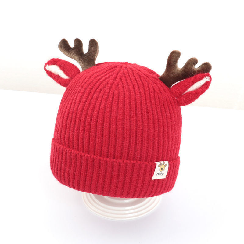 Baby Winter Thicken Thermal Woolen Cap Baby Hat - Fashioinista