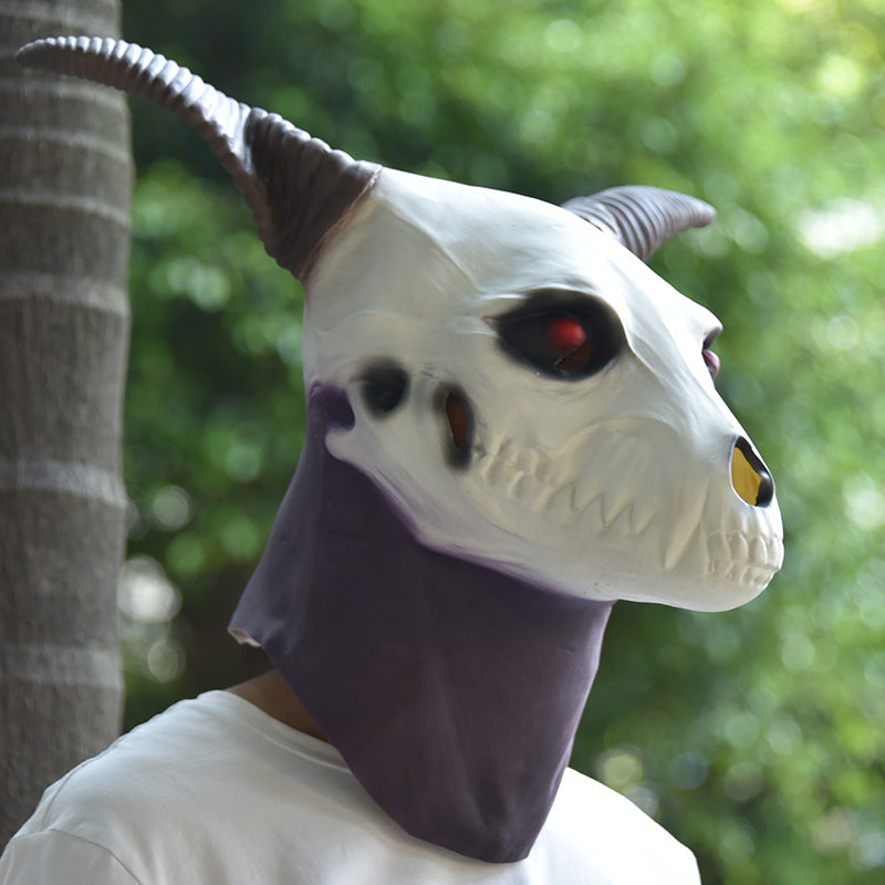 Goat Latex Mask Masquerade Party Headgear