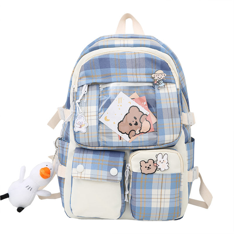 High School Students Junior High Primary And Secondary College Ins Style Backpacks - Fashioinista