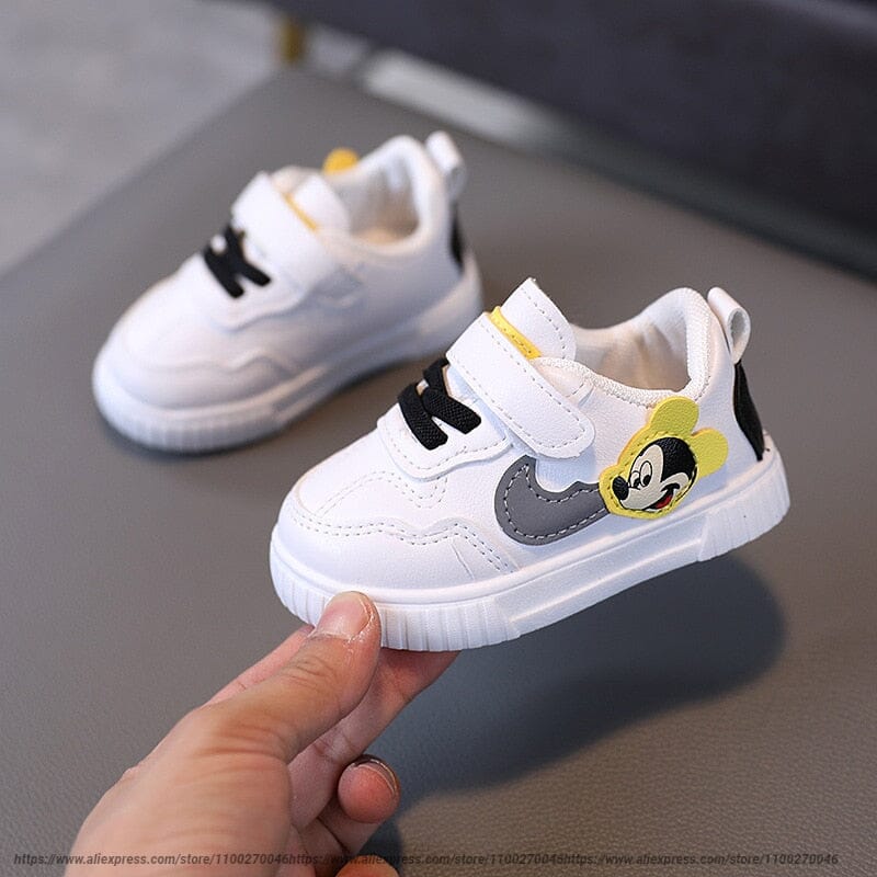 Baby Mickey Mouse White Casual Shoes Shoes toddler sneakers