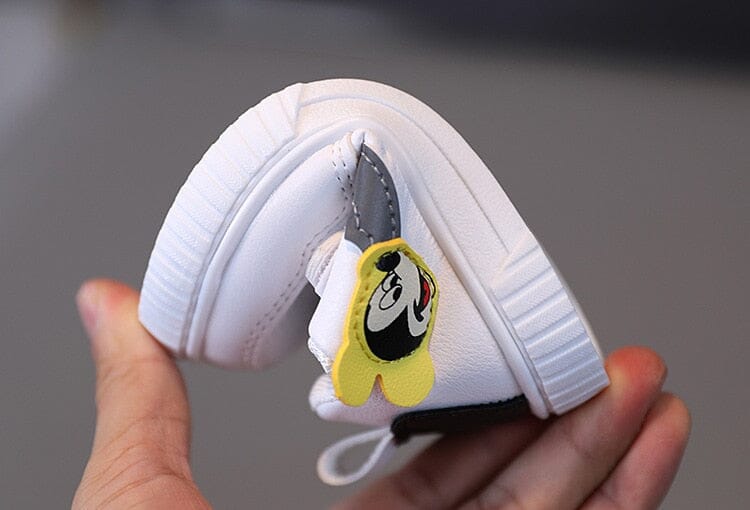 Baby Mickey Mouse White Casual Shoes,toddler sneakers