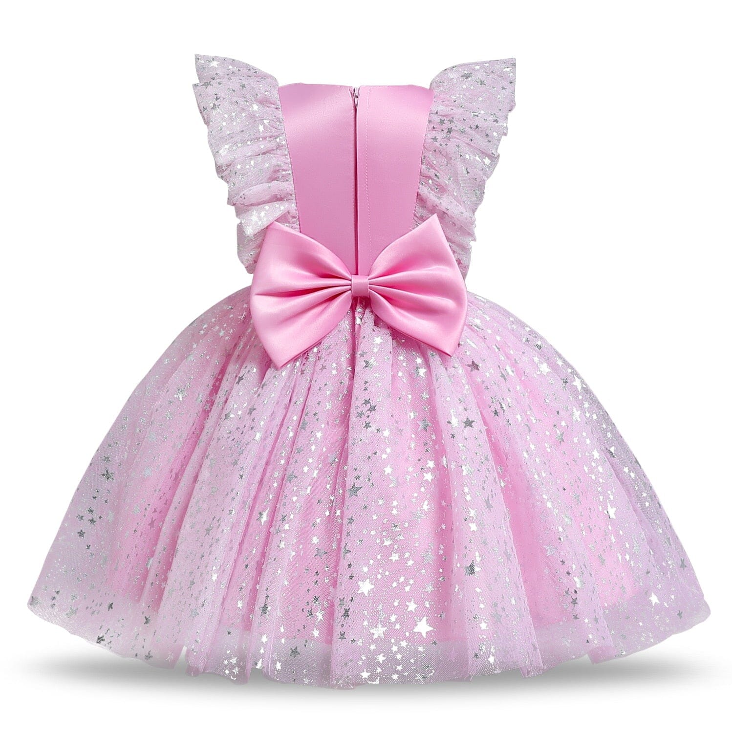 Big Bow Dress for Girls Baby & Toddler Dresses Fashionjosie LightPink 3M 