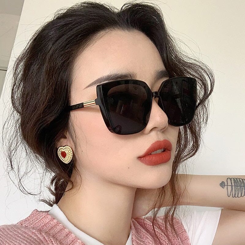 Big Frame Cat Eye Sunglasses Sunglasses Fashionjosie 