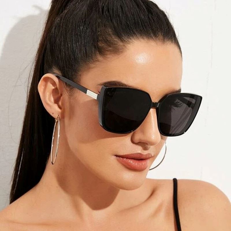Big Frame Cat Eye Sunglasses Sunglasses Fashionjosie 