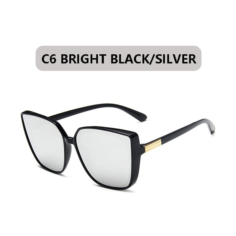 Big Frame Cat Eye Sunglasses Sunglasses Fashionjosie C6 Square 