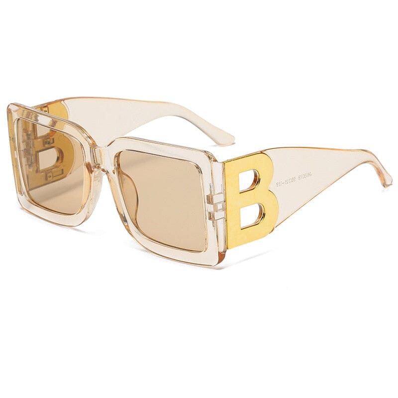 Big Frame Sunglass Sunglasses Fashionjosie 18078-xiangbin AS PICTURE 