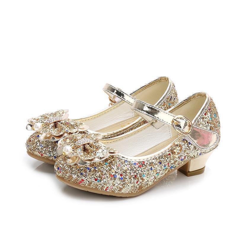 Butterfly Knot in Girls' Shoes Shoes Fashionjosie Gold 26 