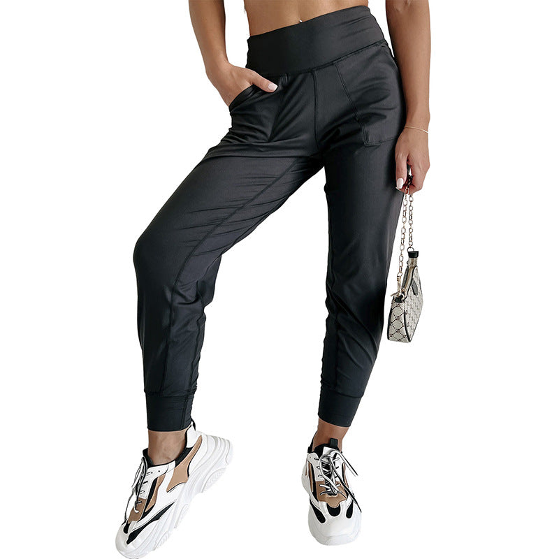 Fall High Waist Ankle-tied Women's Casual Pants - Fashioinista