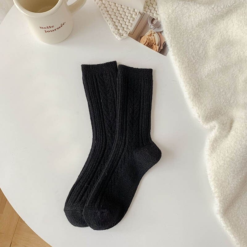 Cashmere Wool Thicken Warm Women Socks Socks Fashionjosie 