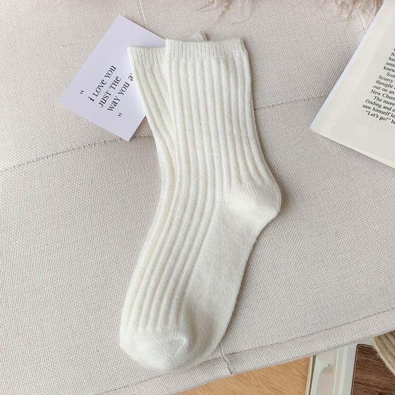 Autumn And Winter New Wool Cashmere Socks Children
